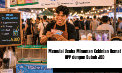 Memulai Usaha Minuman Kekinian Hemat HPP dengan Bubuk JBD