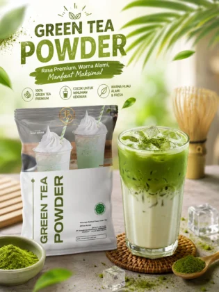 Minuman kekinian mathca green tea JBD