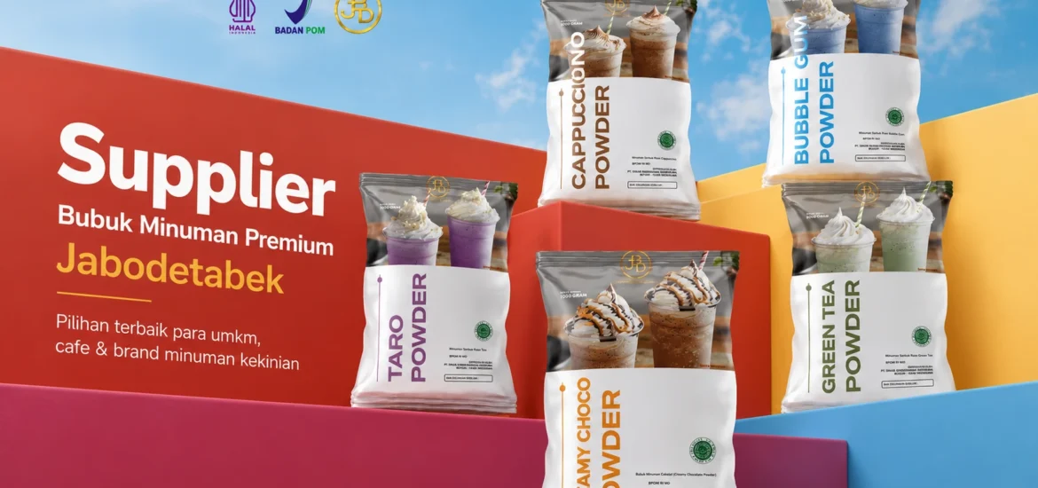 supplier bubuk minuman premium Jabodetabek