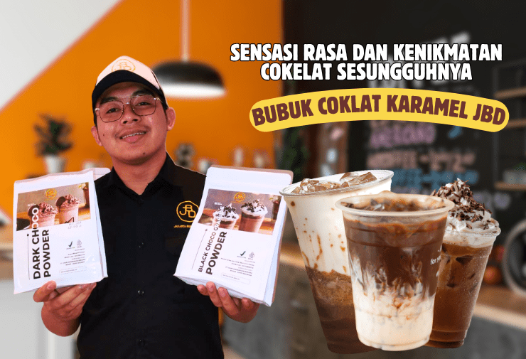 Bubuk Coklat Karamel JBD Sensasi Rasa dan Kenikmatan Cokelat Sesungguhnya Bubuk Coklat Karamel JBD Sensasi Rasa dan Kenikmatan Cokelat Sesungguhnya