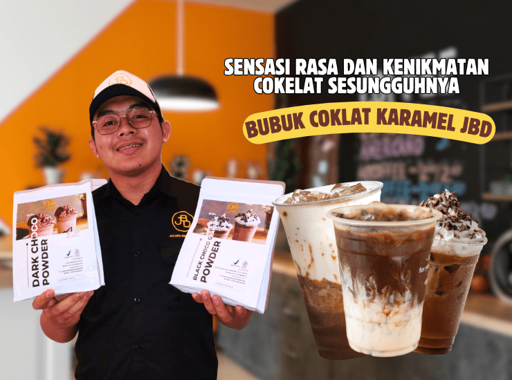 Bubuk Coklat Karamel JBD Sensasi Rasa dan Kenikmatan Cokelat Sesungguhnya