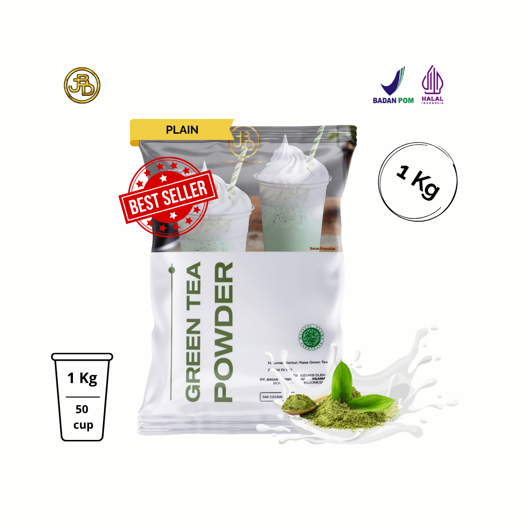 Bubuk Minuman Green Tea 1000gr Bubuk Minuman Green Tea 1000gr