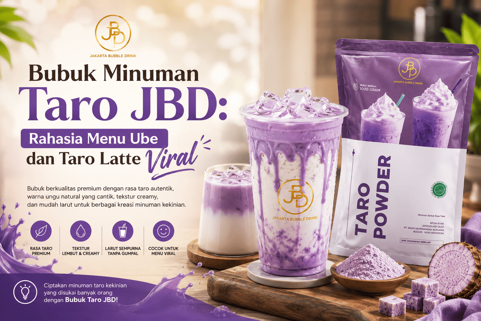 Blog 4 Bubuk Minuman Taro JBD Rahasia Menu Ube dan Taro Latte Viral (1)
