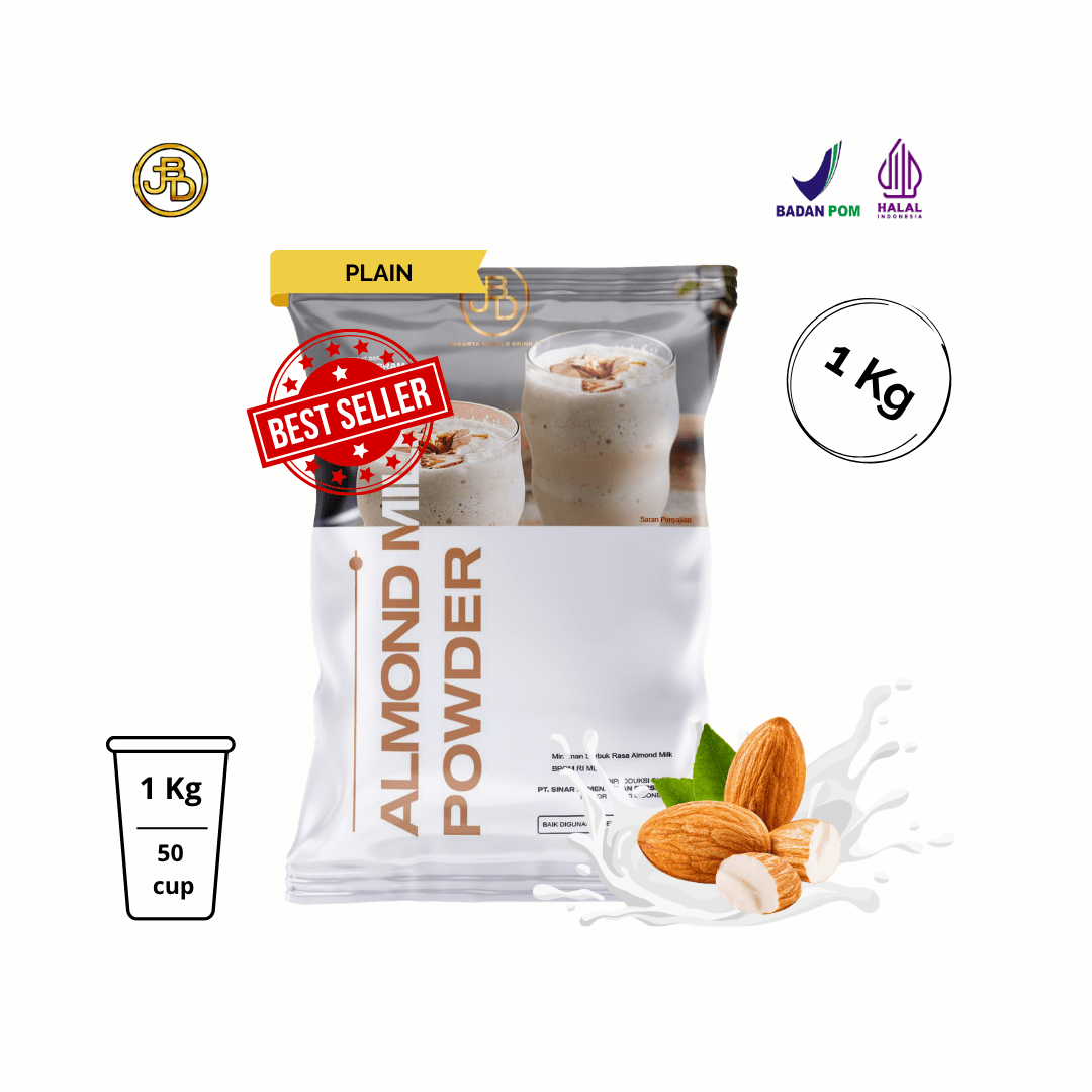 Bubuk Minuman almond milk1000gr Bubuk Minuman almond milk1000gr
