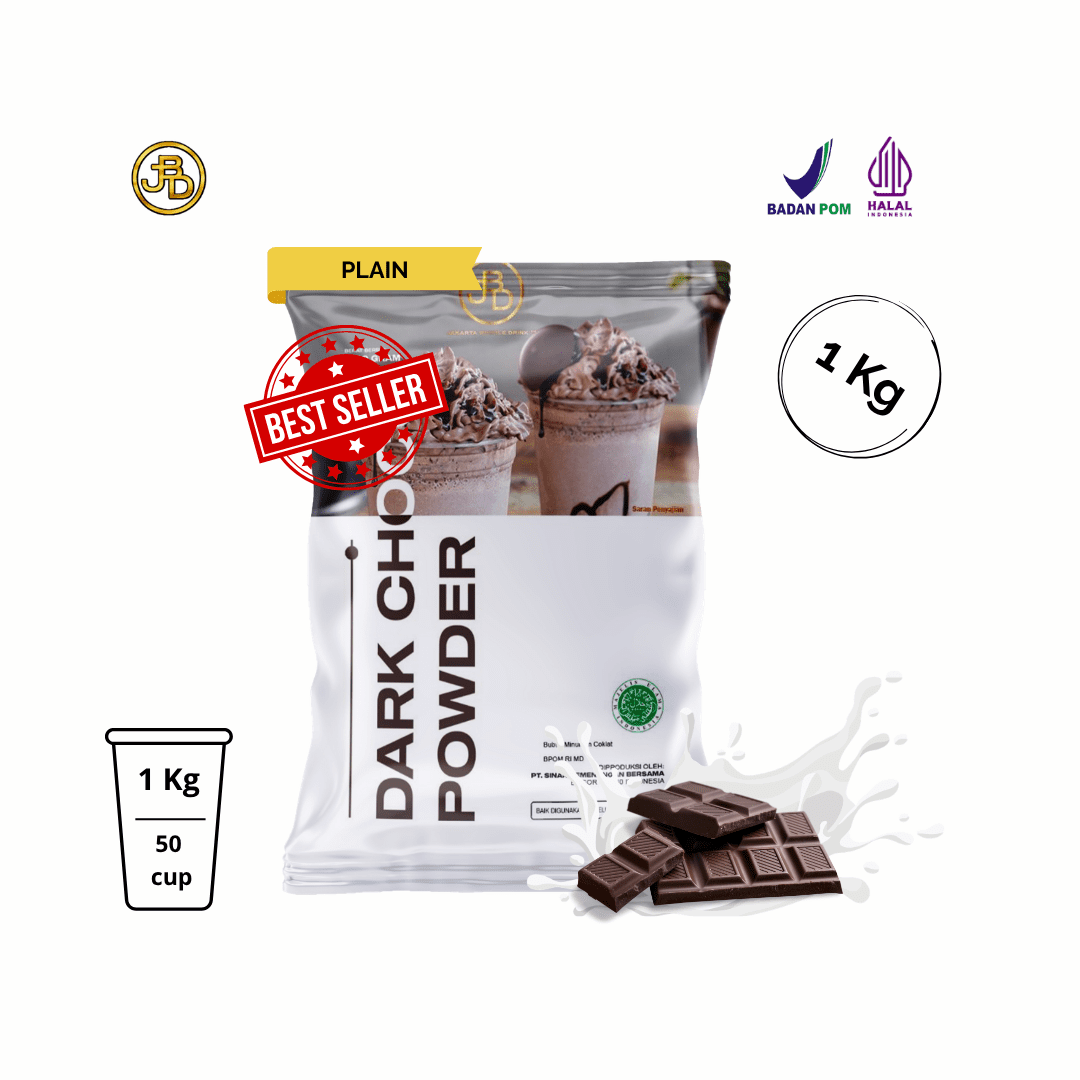Bubuk Minuman dark choco 1000gr Bubuk Minuman dark choco 1000gr