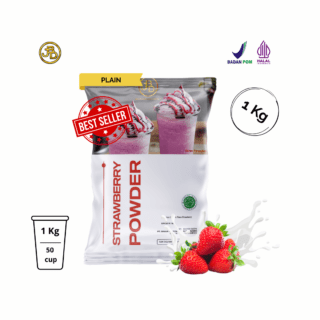 Bubuk Minuman strawberry 1000gr