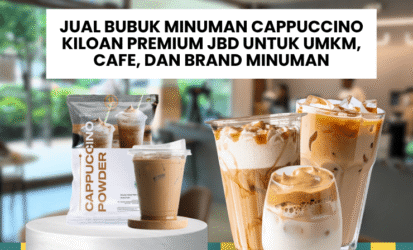 Jual Bubuk Minuman Cappuccino Kiloan Premium JBD untuk UMKM, Cafe, dan Brand Minuman