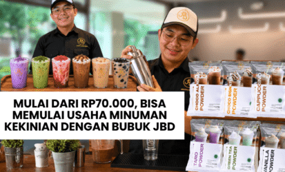 Mulai dari Rp70.000, Bisa Memulai Usaha Minuman Kekinian dengan Bubuk JBD