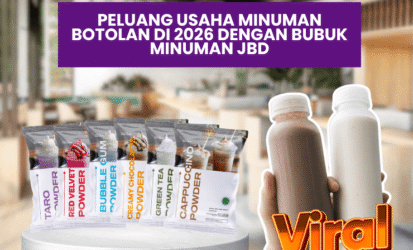 Peluang Usaha Minuman Botolan di 2026 dengan Bubuk Minuman JBD