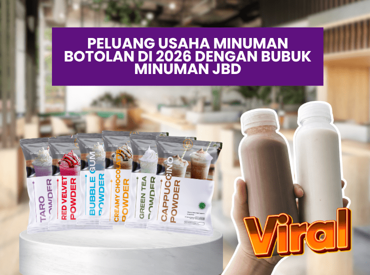 Peluang Usaha Minuman Botolan di 2026 dengan Bubuk Minuman JBD