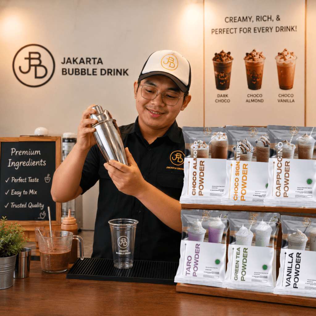 Supplier Bubuk Minuman JBD Cafe, Resto dan Hotel 58 Supplier bubuk minuman cafe, resto, dan hotel