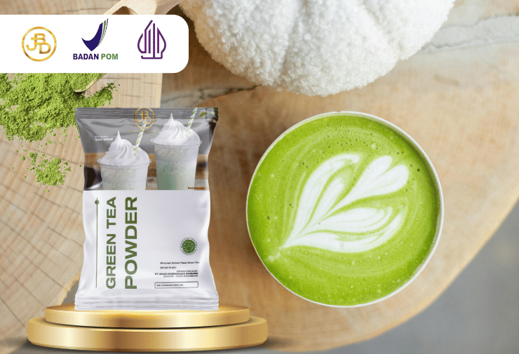 Bubuk Green Tea Matcha JBD Pilihan Menu Terlaris di Semua Usaha Minuman