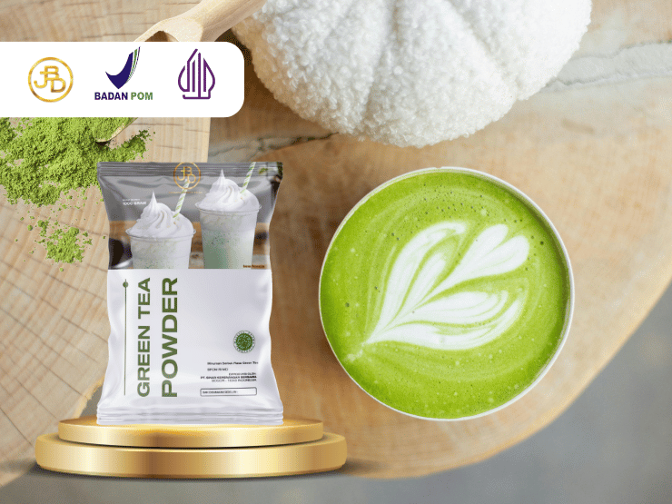 Bubuk Green Tea Matcha JBD Pilihan Menu Terlaris di Semua Usaha Minuman