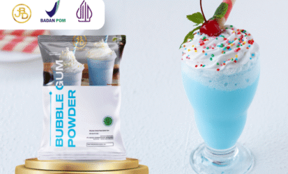 Bubuk Minuman Bubble Gum Rasa Minuman Terfavorit dengan Warna Menarik