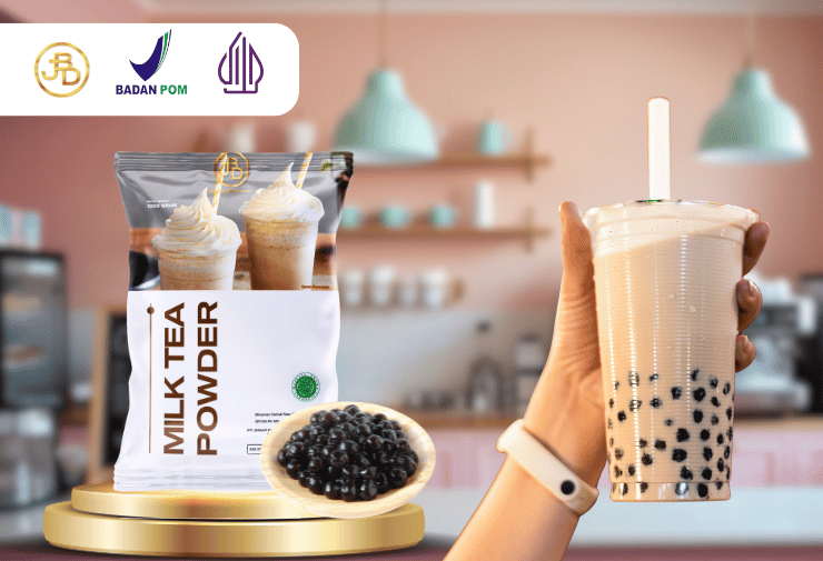 Bubuk Minuman Milk Tea JBD, Minuman Favorit yang Selalu Ada di Mall Besar