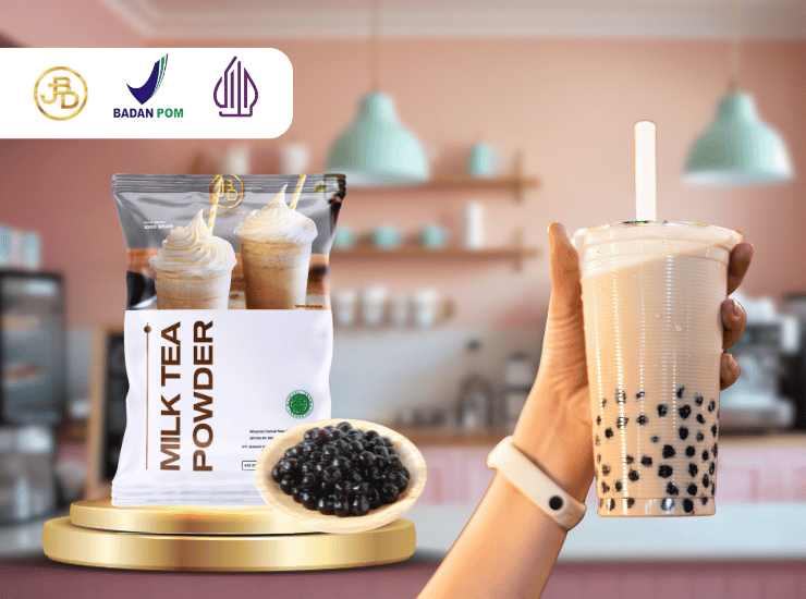 Bubuk Minuman Milk Tea JBD, Minuman Favorit yang Selalu Ada di Mall Besar