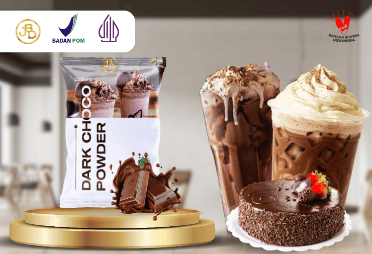 Bubuk Minuman Dark Chocolate JBD: Asli Coklatnya, Cocok untuk Aneka Menu Minuman dan Dessert