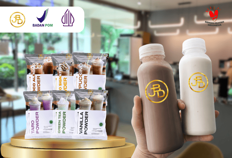 JBD Supplier Bubuk Minuman Terkonsisten untuk UMKM, Cafe, dan Resto di Jabodetabek