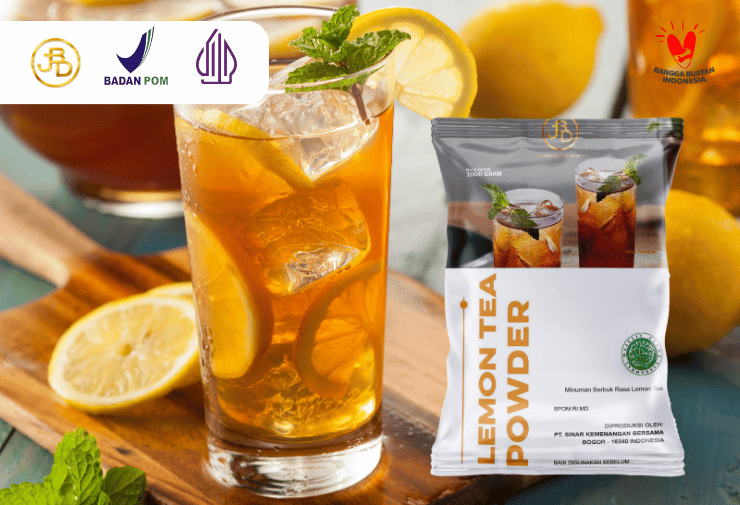 Kesegaran dan Kemudahan Bubuk Lemon Tea JBD, Solusi Praktis untuk Menu Minuman Favorit Pelanggan