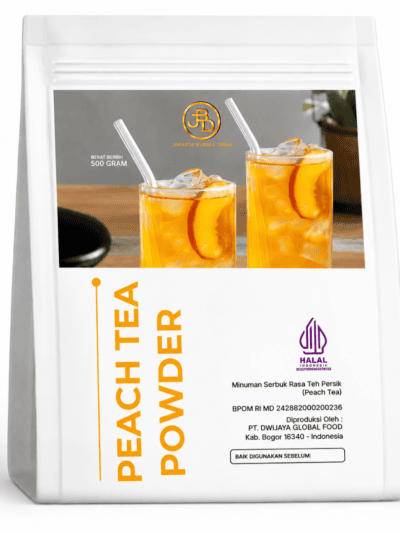 Bubuk minuman peach tea JBD 500gr