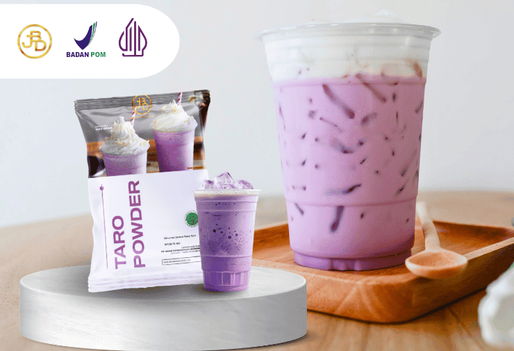 Jual Bubuk Minuman Taro Plain JBD untuk Kreasi Menu Café hingga Resto