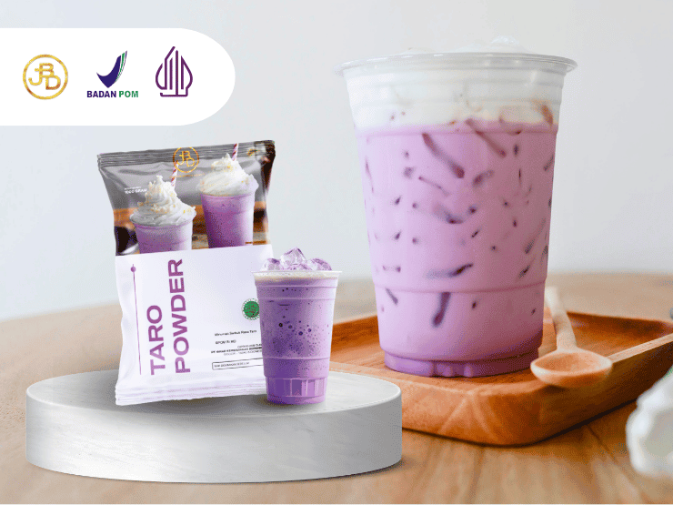 Jual Bubuk Minuman Taro Plain JBD untuk Kreasi Menu Café hingga Resto
