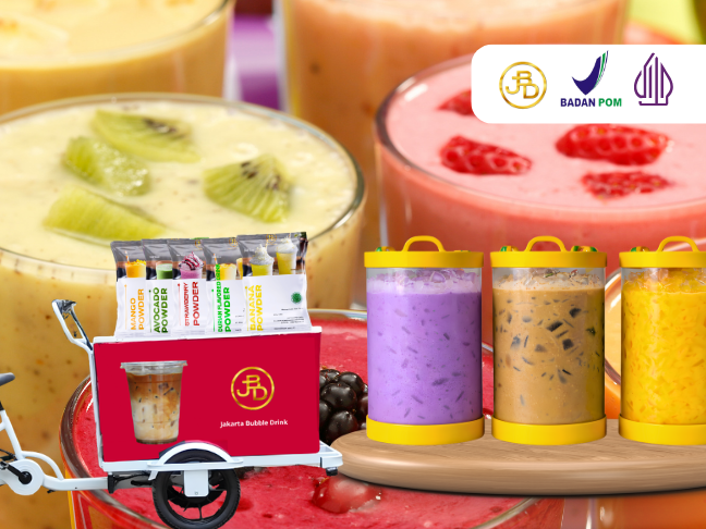 Bubuk Minuman Buah Terlengkap dari JBD, Cocok untuk Para Pelaku Usaha