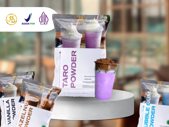 Jual Bubuk Minuman Taro Plain & Premium untuk UMKM & HoReCa