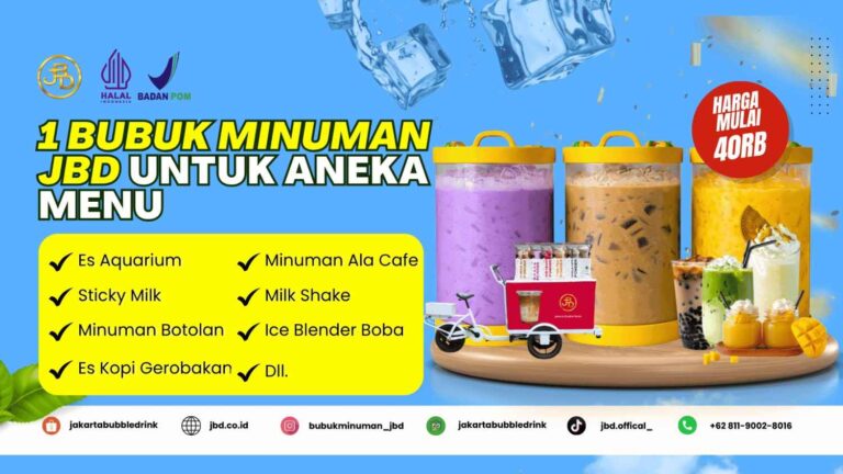 1 bubuk minuman JBD untuk aneka men