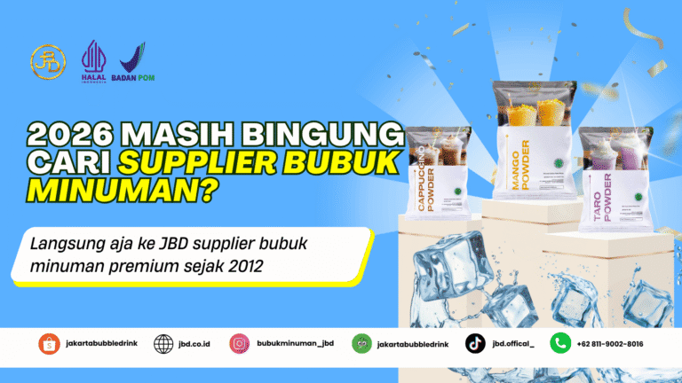 peluang usaha minuman dengan JBD di 2026