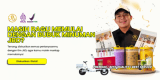 Semua bisa memulai dengan bubuk minuman JBD