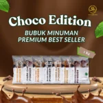 bubuk minuman premium varian cokelat