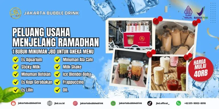 Peluang usaha menjelang bulan ramadhan dengan bubuk minuman JBD