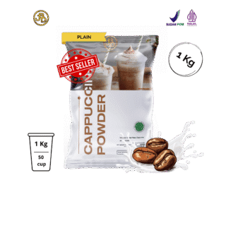 bubuk minuman cappuccino