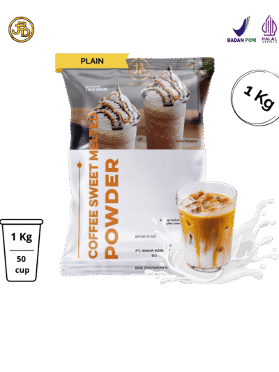 bubuk minuman coffee caramel