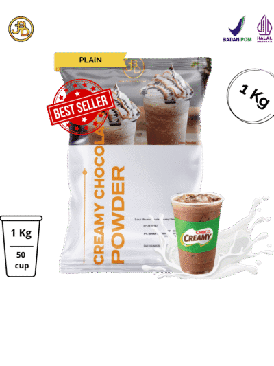 bubuk minuman creamy chocolate