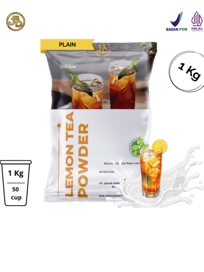 bubuk minuman lemon tea