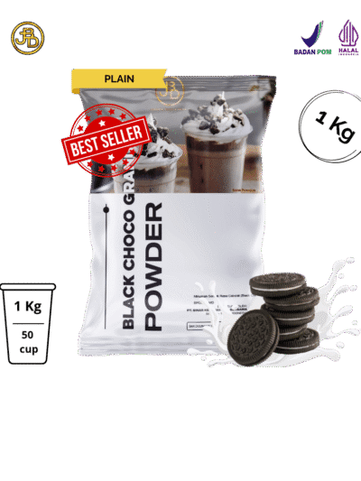 bubuk minumanbalck choco granule