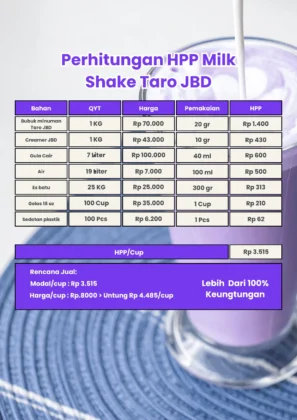 es milkshake taro