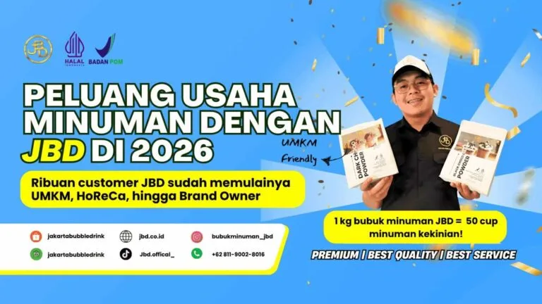 Supplier Bubuk Minuman Premium 44 peluang usaha minuman dengan JBD di 202