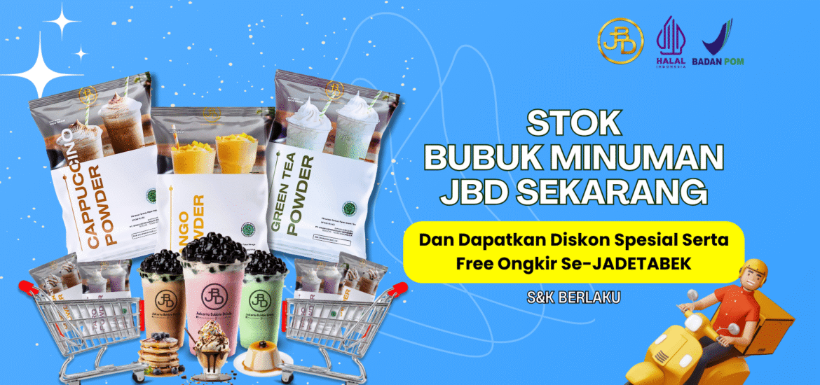 stok bubuk minuman JBD sekarnag free ongkir se Jabetabek stok bubuk minuman JBD sekarnag free ongkir se Jabetabek