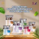 varian rasa sticky milk kekinian