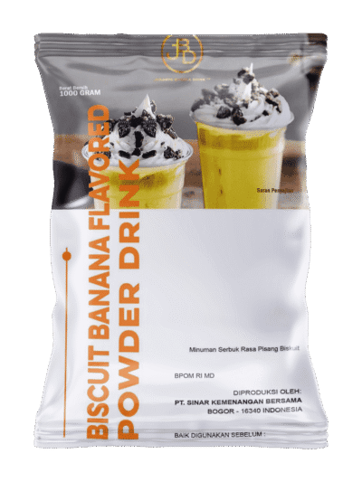 Bubuk Minuman Banana Biscuit Terbaik