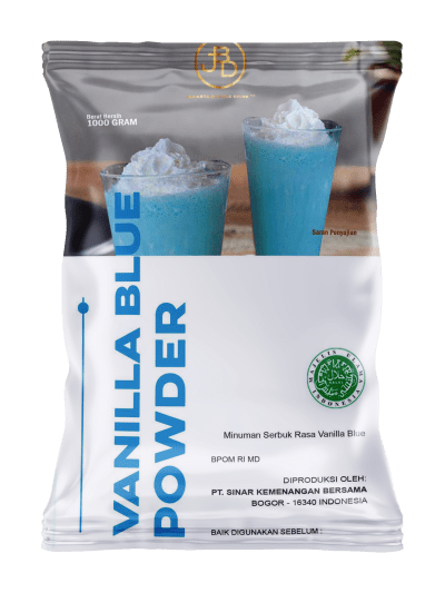 Bubuk Minuman Vanilla Blue Terbaik
