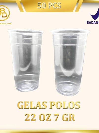 Gelas Polos 22 Oz Terbaik