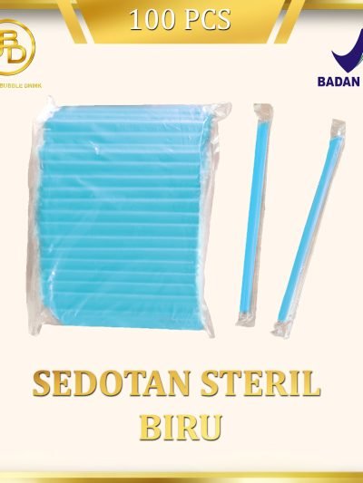 Sedotan Bubble Biru Terbaik