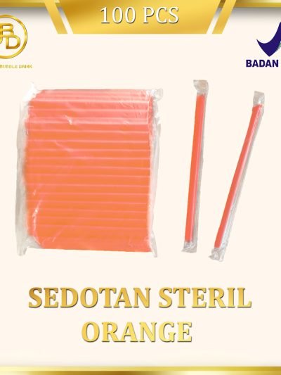 Sedotan Bubble Orange Terbaik