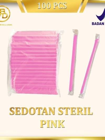 Sedotan Bubble Pink Terbaik