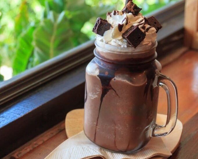 Panas Begini, Nikmat Bener Minum Bubble Drink Dark Chocolate, Aaah Maknyus!
