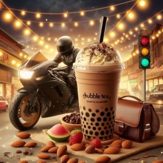 Bubble Drink Rasa Choco Almond, Hati Jadi Ikutan Lumer!